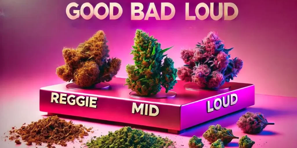 Good Weed vs. Bad Weed: What Does Reggie, Mid, and Loud Weed Look Like?