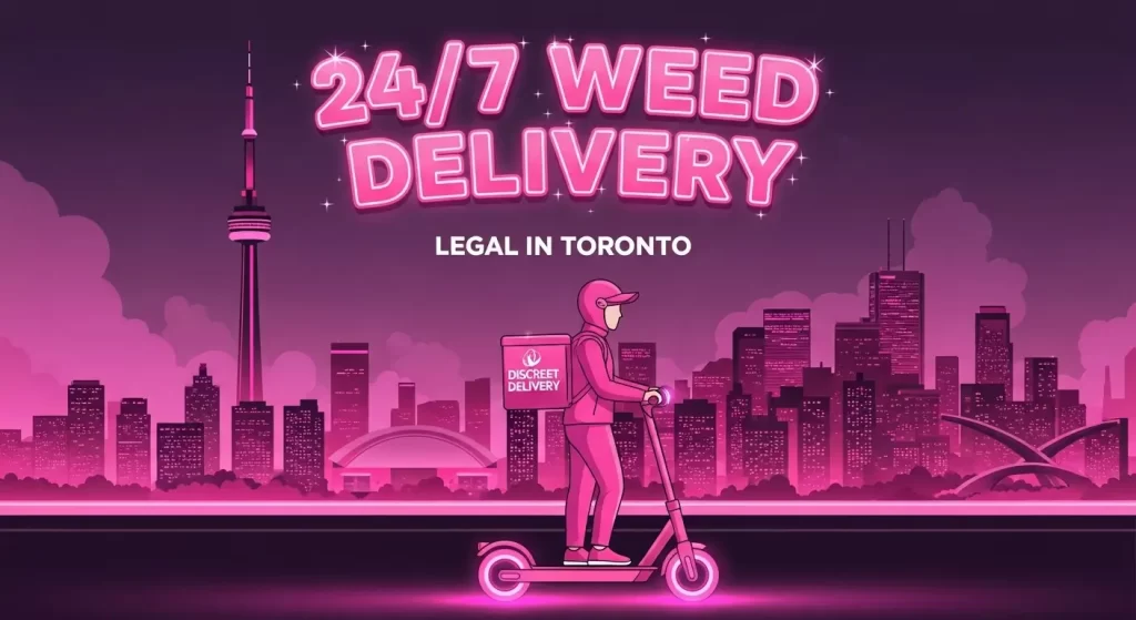 Is 24/7 Weed Delivery Discreet and Legal in Toronto? Everything You Need to Know