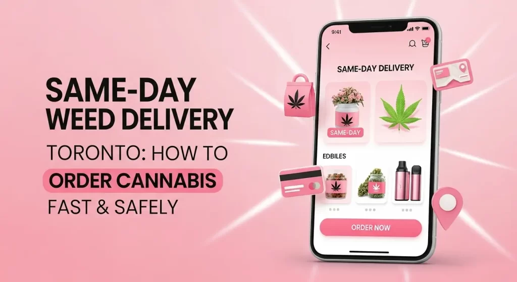 Same-Day Weed Delivery Toronto: How to Order Cannabis Fast & Safely