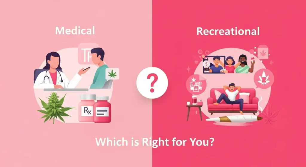 Medical vs. Recreational Cannabis Delivery: Which is Right for You?