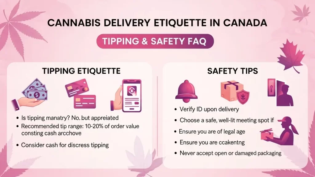 Weed Delivery Etiquette in Canada: Your Complete Guide to Tipping, Safety & Legality