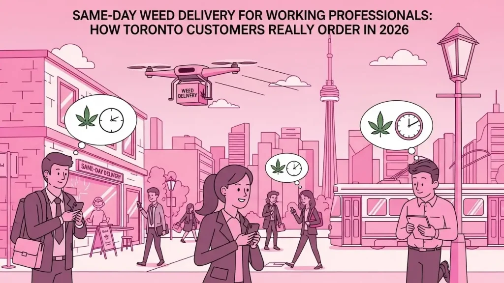Same-Day Weed Delivery for Working Professionals: How Toronto Customers Really Order in 2026