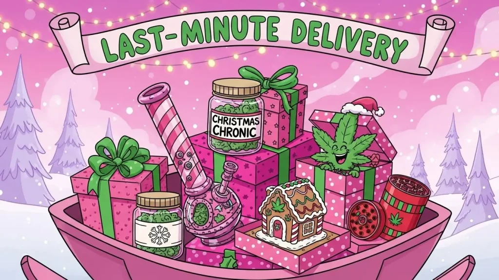 Last-Minute Weed Delivery Gifts for Christmas