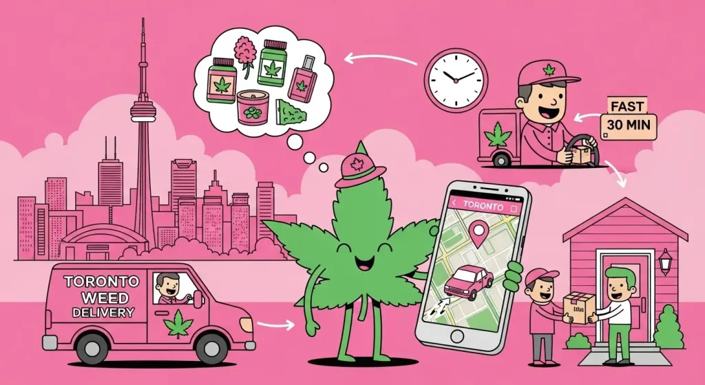 What to Expect from a Weed Delivery Service in Toronto: Quality, ID Checks and Delivery Times