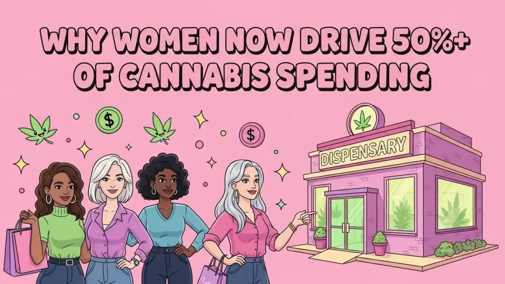 Why Women Now Drive 50%+ of Cannabis Spending