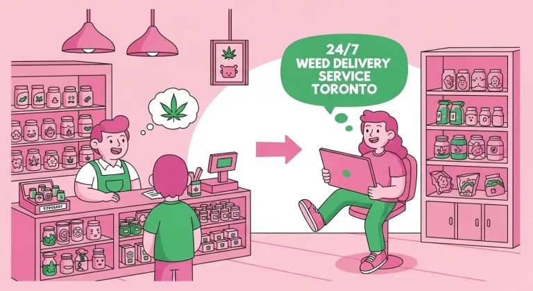 How to Switch from In-Store Dispensaries to 24/7 Weed Delivery in Toronto Without Sacrificing Quality