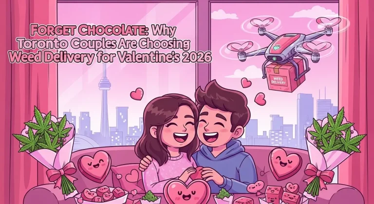 Forget Chocolate: Why Toronto Couples Are Choosing Weed Delivery for Valentine's 2026