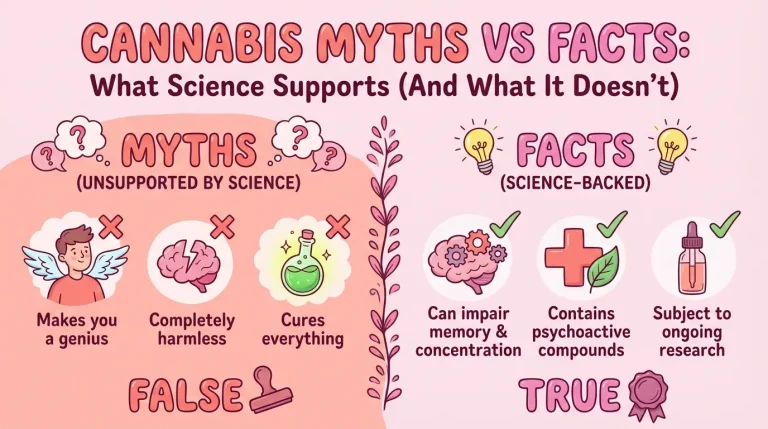 Cannabis Myths vs Facts: What Science Supports (And What It Doesn’t)