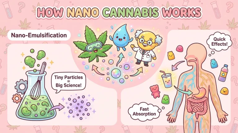 How Nano Cannabis Works: The Science Behind Fast-Acting Edibles and Drinks
