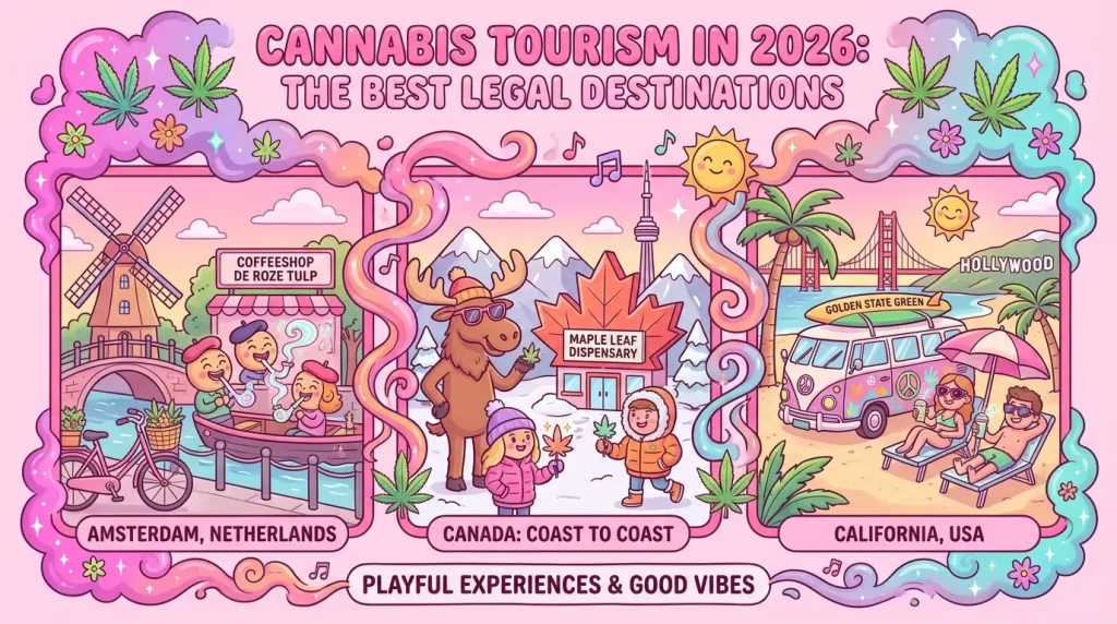 Cannabis Tourism in 2026: The Best Legal Destinations Around the World
