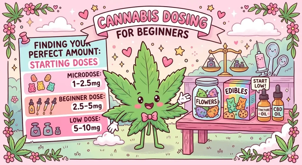 Cannabis Dosing for Beginners: How to Find Your Perfect Amount
