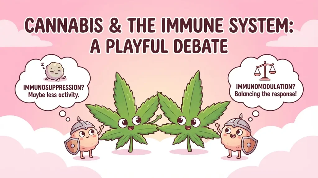 Cannabis and the Immune System: Immunosuppressive vs Immunomodulatory Effects