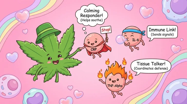 Cannabis and Inflammatory Markers: CRP, IL-6, and TNF-Alpha Research