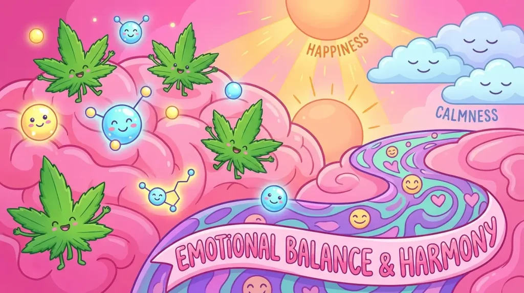 How Cannabis Modulates the Serotonin System and Impacts Mood Regulation