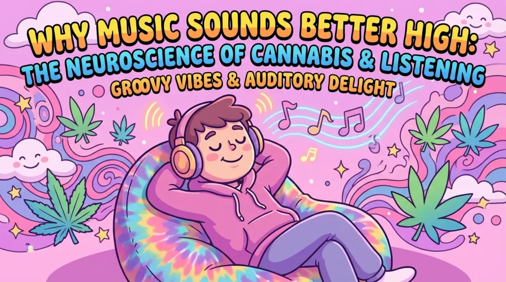 Why Music Sounds Better High: The Neuroscience of Cannabis and Listening