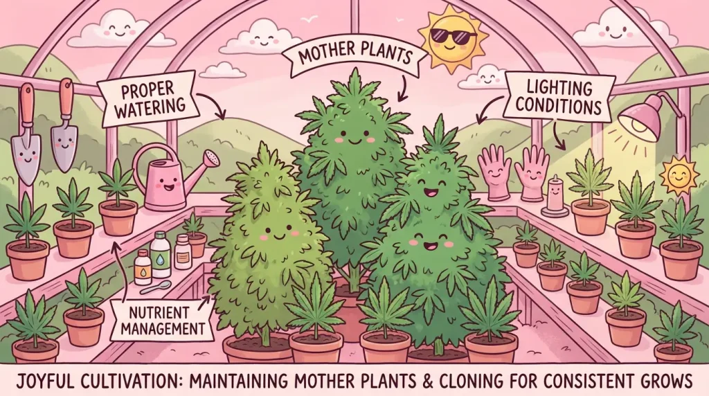 How to Maintain Mother Plants and Clone Cannabis for Consistent Grows