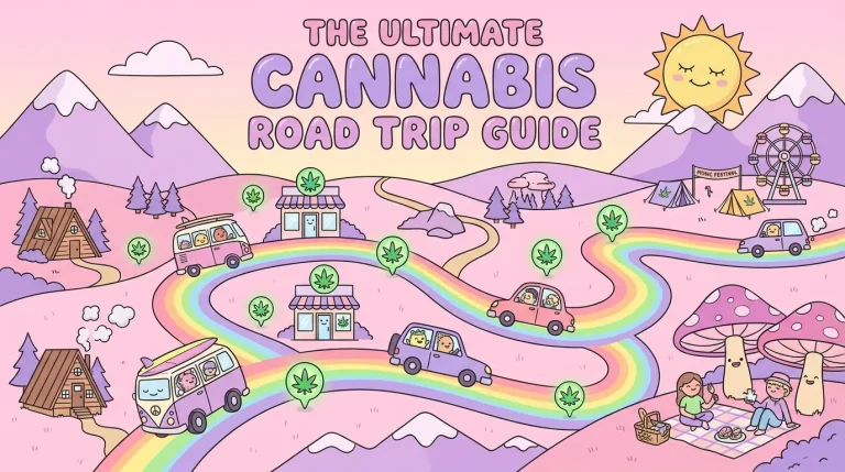 The Ultimate Cannabis Road Trip Guide: Legal State Routes, Dispensary Stops, and Consumption-Friendly Stays