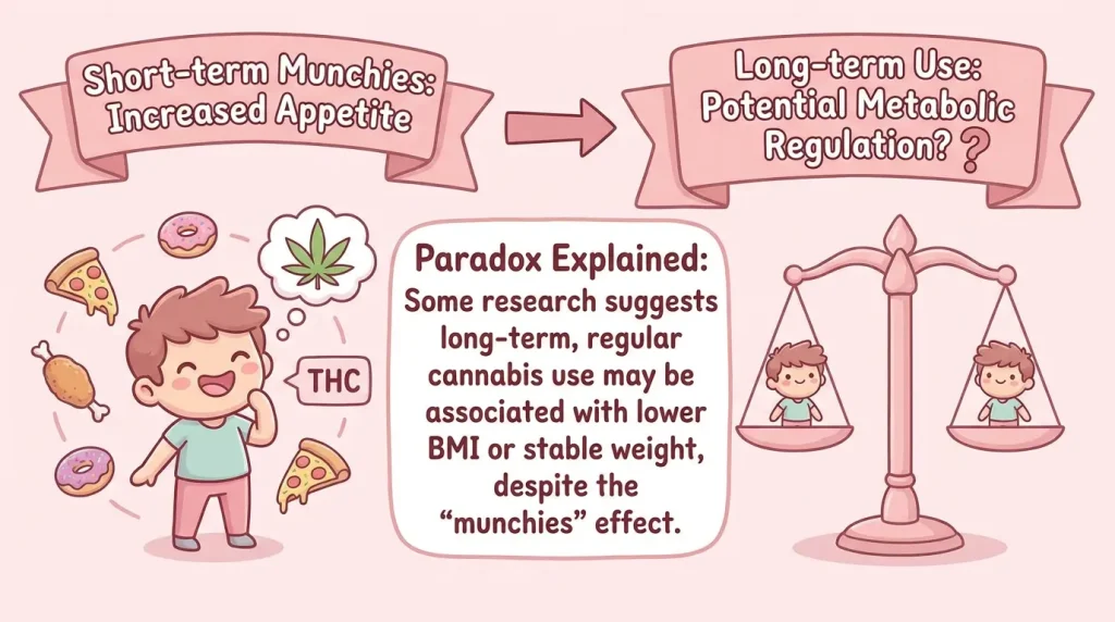 Cannabis and Appetite: The Weight Management Paradox Explained