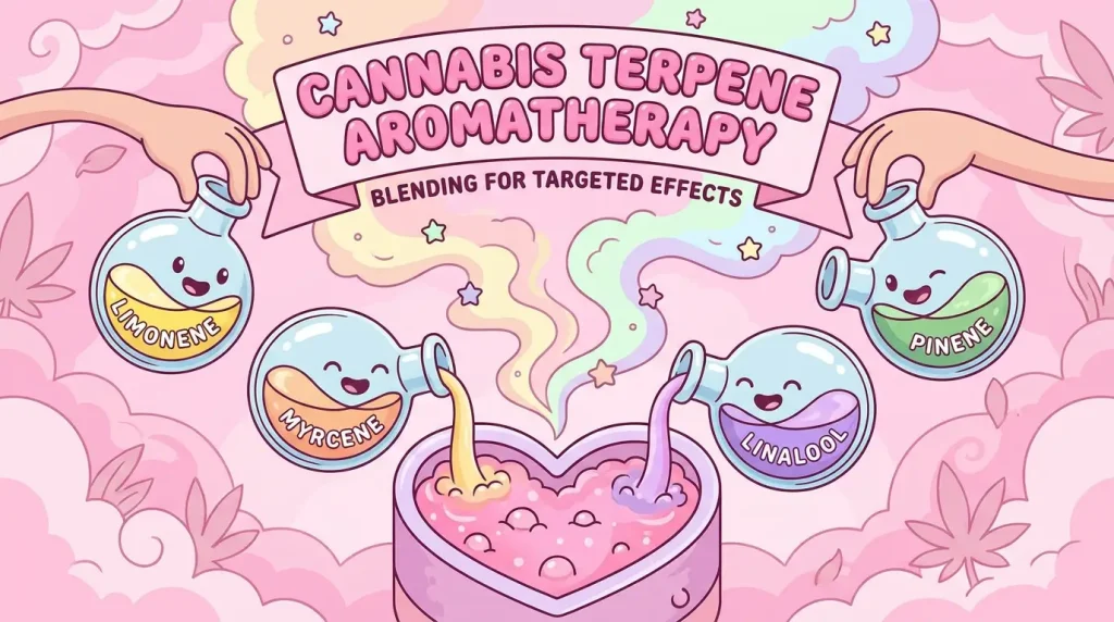 Cannabis Terpene Aromatherapy: Blending Terpene Isolates for Targeted Effects