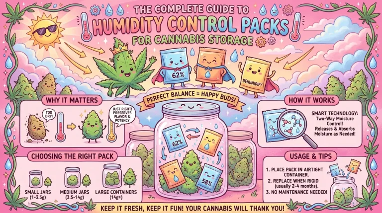The Complete Guide to Humidity Control Packs for Cannabis Storage