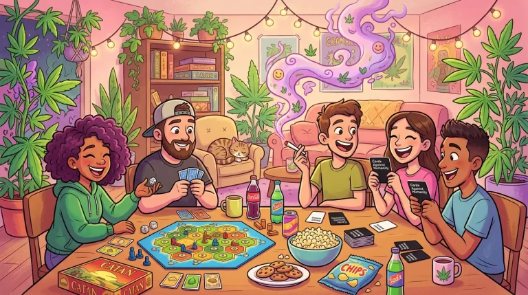 Best Board Games and Social Activities for Cannabis Sessions